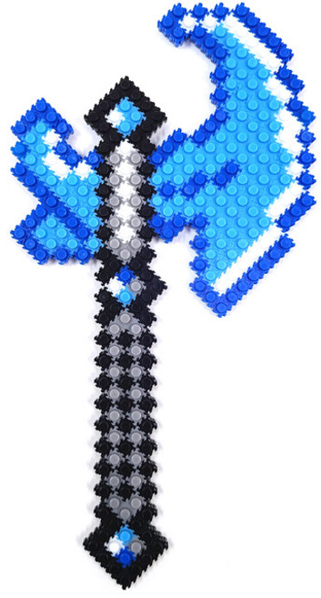 블럭통 디폼블럭 칼 총 만들기 세트, 17, 1개