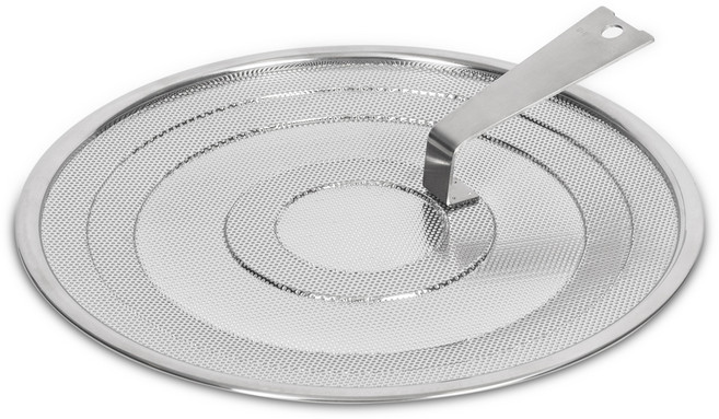 벨라쿠진 멀티 프라이팬 기름방지 덮개 스탠드형 30cm, 지름 30m x 높이 5.5cm, 1개