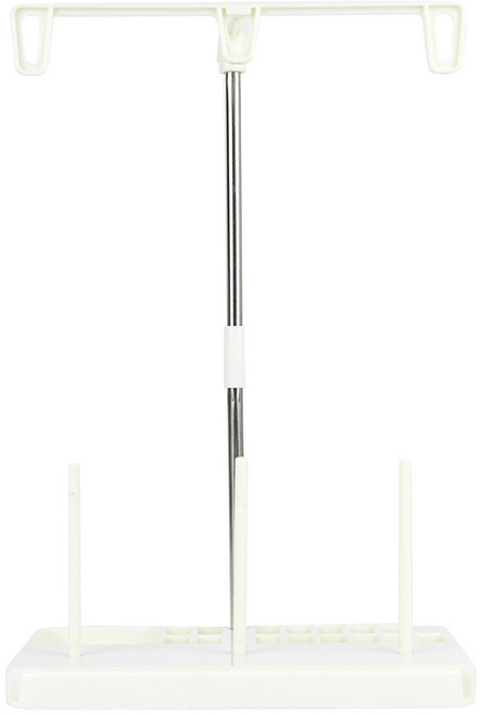 JSTrading 멀티 안테나 실패꽂이 3구, 아이보리, 1개