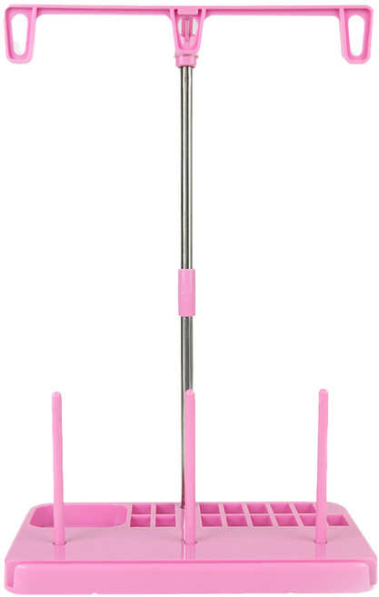 멀티 안테나 실패꽂이 3구, 핑크, 1개