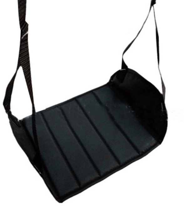 엘듀아 스퀘어 쿠션 발걸이 해먹 발받침대, 블랙