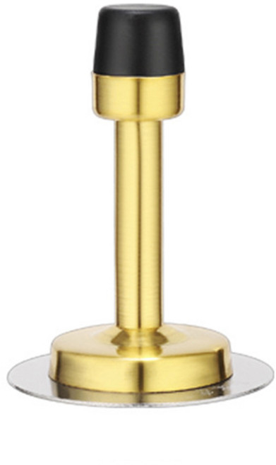 팝마인즈 고무달린 일반 도어스토퍼 201 골드 79mm, 1개