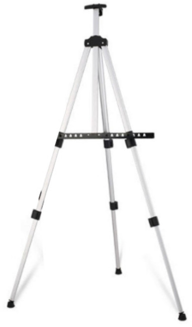 하리코 3단 휴대용 실버 이젤 + 가방