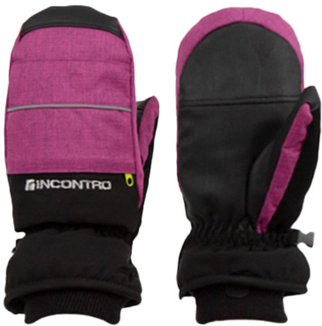 인콘트로 시크릿 스키장갑, 보라색, 1개