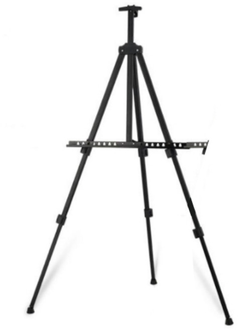 하리코 3단 휴대용 블랙 이젤 + 가방