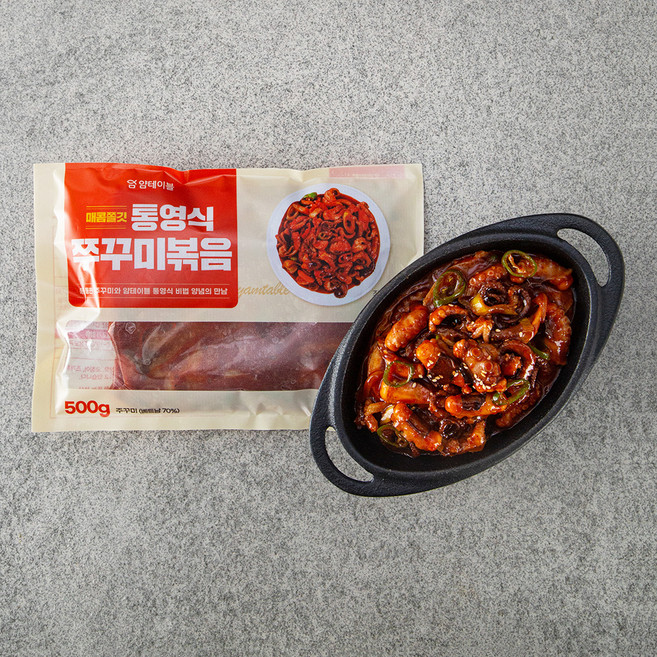 얌테이블 통영식 쭈꾸미볶음, 500g, 1개