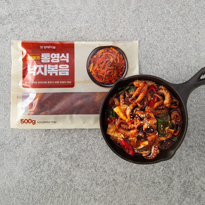 얌테이블 통영식 낙지볶음, 500g, 1개