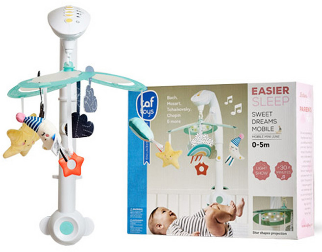 타프토이즈 스윗드림 신생아 모빌, 혼합색상, 1개