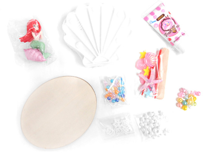 DIY 인어공주 무드등 꾸미기 키트, 랜덤발송(인어공주 파츠), 1세트