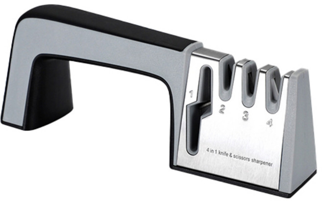 리빙에스 스테인리스 4단 칼갈이, 1개