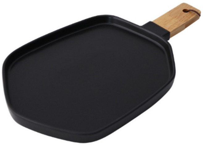 다쇼룸 스크럽 4가지 컬러 도자기 식기 대, 블랙, 1개