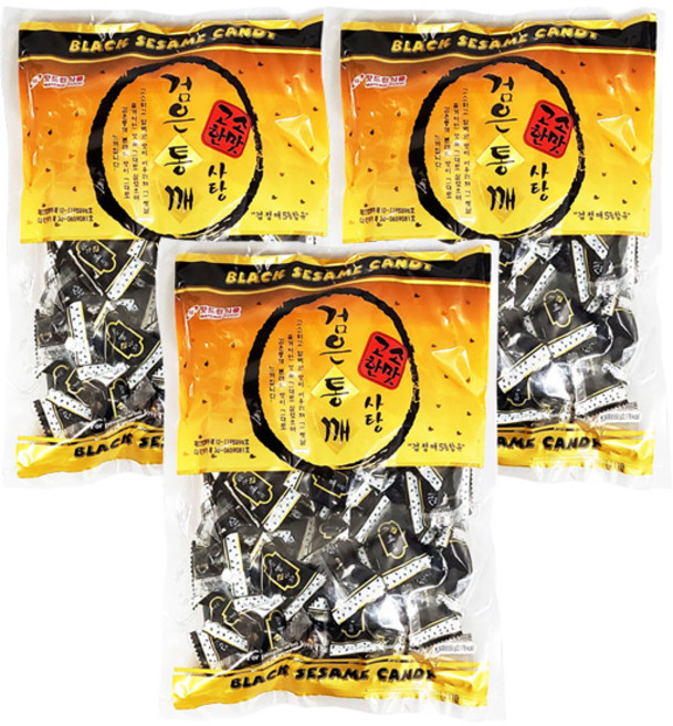 검은 통깨 캔디, 3개, 550g