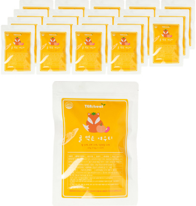 티트리트 귤피차 진피 귤먹은여우티, 1.5g, 20개입, 1개