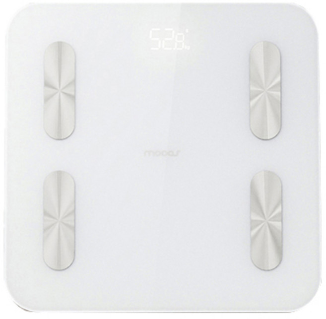 무아스 스마트 체성분 체중계, MBCS3, 화이트, 1개