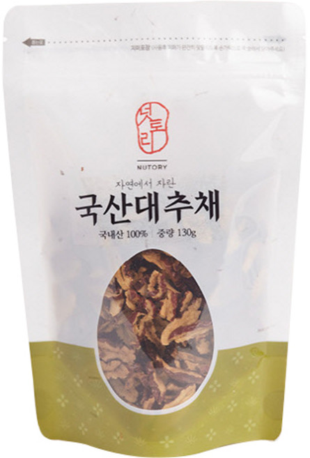 넛토리 대추채, 130g, 1개