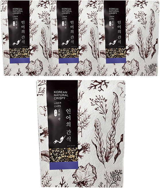 기름없이 오븐에 구운 인어의간식 참깨, 25g, 4개