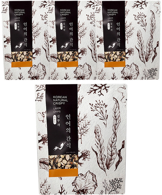 기름없이 오븐에 구운 인어의간식 아몬드, 25g, 4개