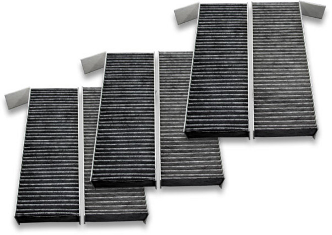 한일 SM6 차량용 활성탄 에어컨 필터 2p 세트, 3세트, c187