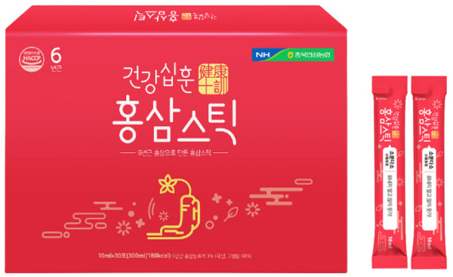 농협 건강십훈 홍삼스틱 30p, 1개, 300ml