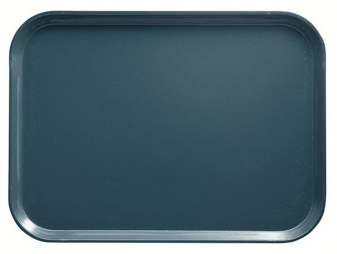 캠브로 캠트레이 쟁반, 슬레이트 블루, 1개
