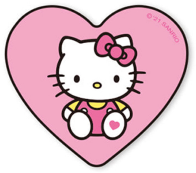 헬로키티 러브 하트 스마트톡, 핑크, 1개