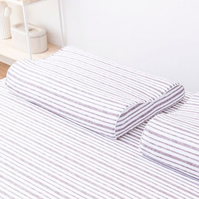 아지오텍스 베개커버 굴곡형