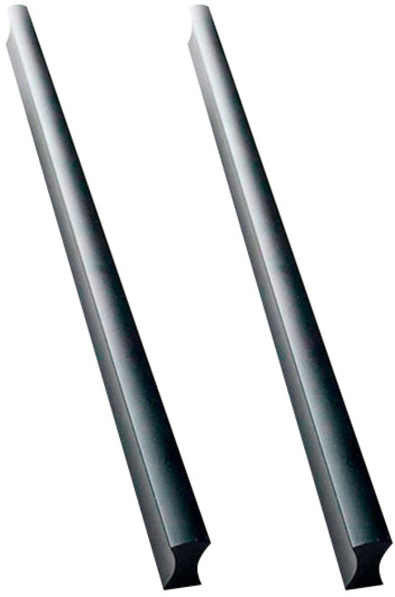 팝마인즈 서랍 캐비닛 옷장 긴손잡이 212mm 2p, 블랙