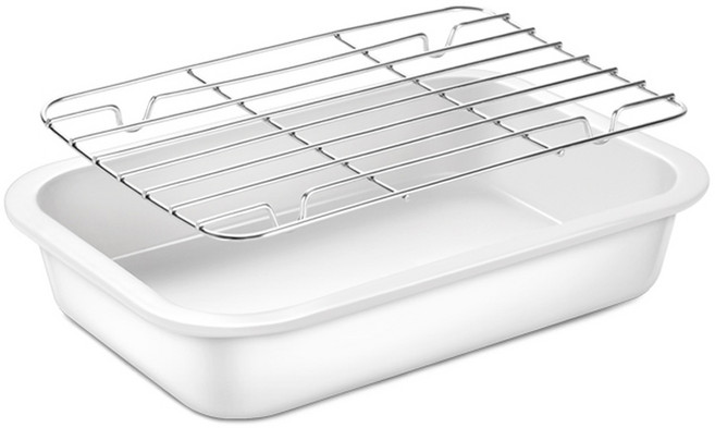 바겐슈타이거 세라믹 사각 오븐 트레이 + 랙 세트 Ce 2, 1개