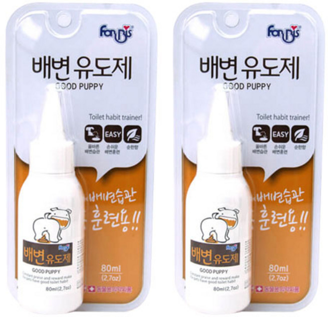 포비스 강아지 배변 유도제, 80ml, 2개