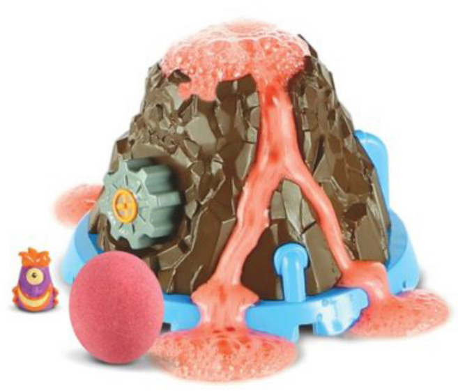 러닝리소스 비커 크리쳐 화산폭발 화산실험세트 LER3827, 1세트