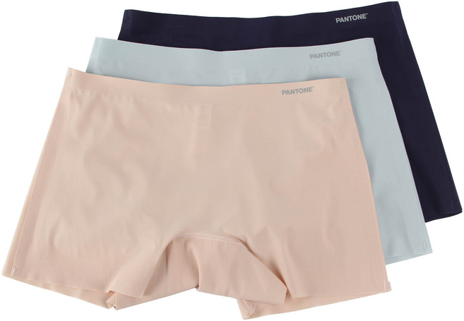 PANTONE 컬러 프리컷 사각 팬티 3종 세트