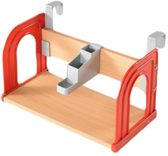 인루트 헬로 600 파티션 책꽂이, 레드