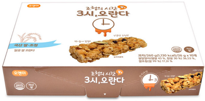 오앤미 달곰쌀 오란다, 26g, 10개