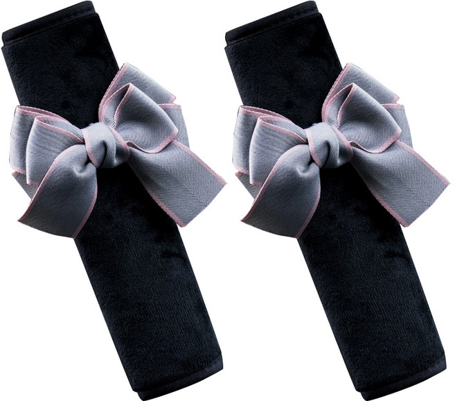 MEO 리본 안전벨트 커버, 그레이, 2개