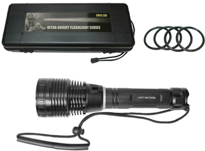 수중랜턴 풀세트 XHP70, 혼합색상, 1세트