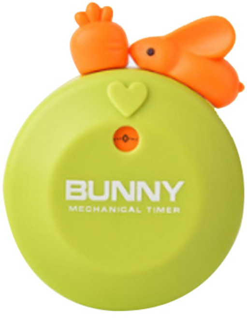 주방용 토끼 타이머, 그린, 1개