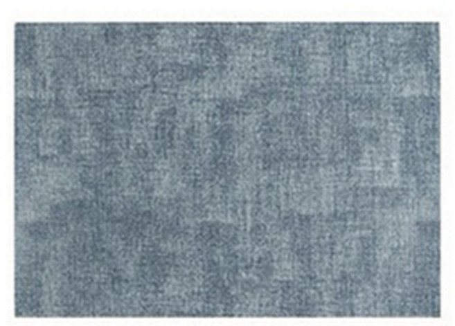 키친어썸 린넨패턴 방수 식탁매트, 데님블루, 30 x 43 cm, 1개