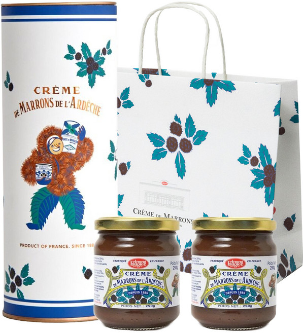 크렘드마롱 밤잼 비쥬 선물세트, 250g, 2개