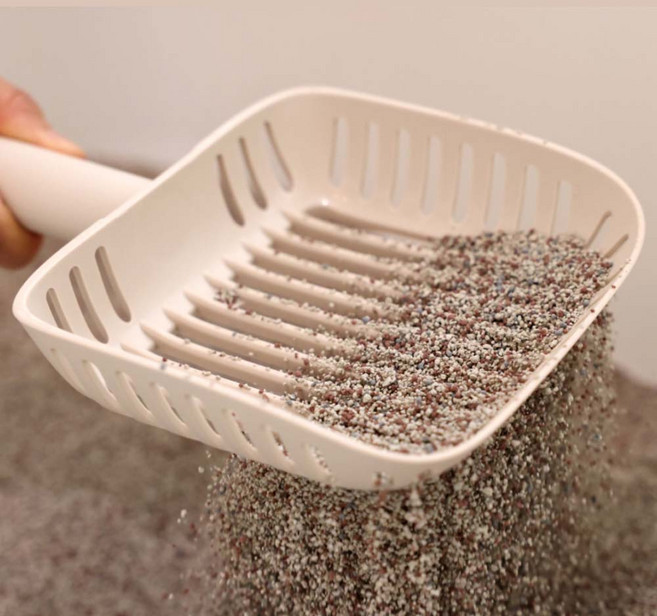 캣츠태그 점보 묘래삽 걸이형, 베이지, 1개