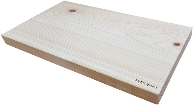 HINOKI ART 頂級扁柏實木有節砧板, 1個, 混合色