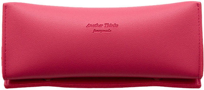 퍼니메이드 가죽 펜케이스, 체리 핑크, 1개