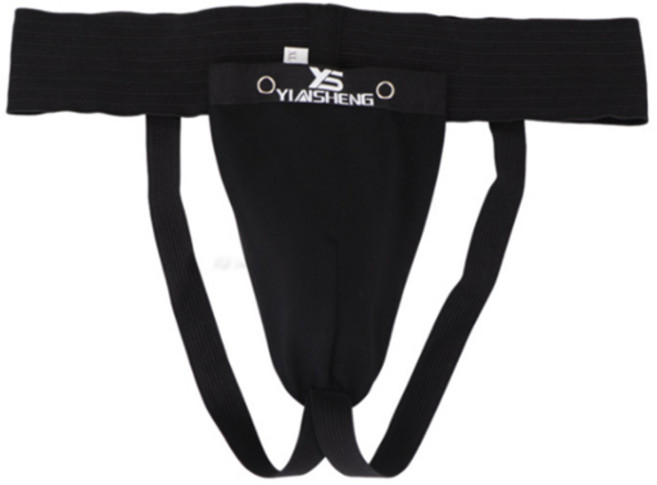 서하의집 격투기 하드케이스 낭심보호대, 블랙