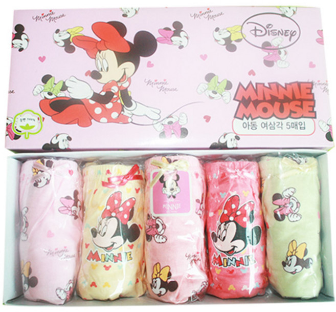 여아용 미니 new sweet 팬티 5종 세트