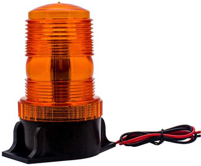 MIREU 미니 12V 24V LED 경광등, 1개, 옐로우