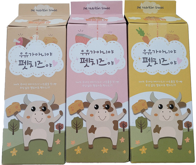 헬로미츄 강아지 치즈 스틱 100g x 3종 세트, 1세트, 오리지널, 연어, 소고기