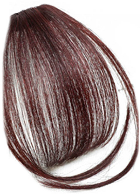 가발위드 인조모 앞머리 가발 테일형, 다크 브라운, 1개