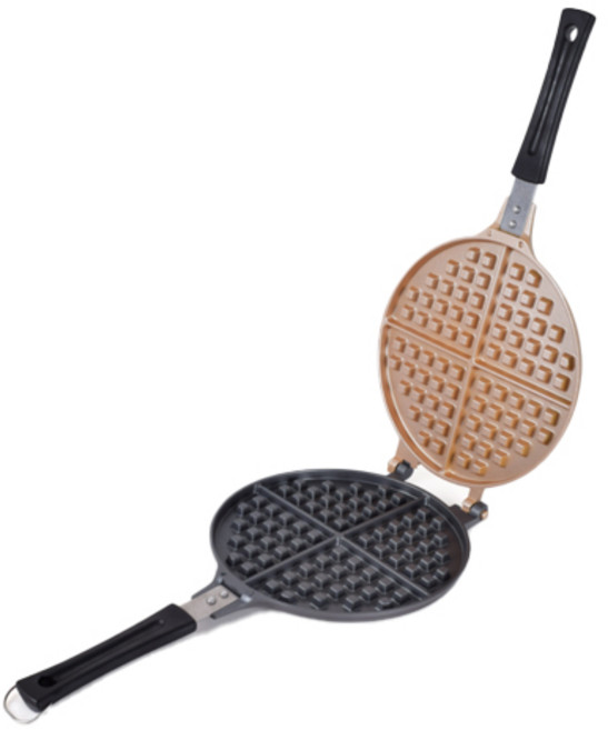 Easycooker IH 인덕션 점보 원형 와플팬, 22cm, 1개