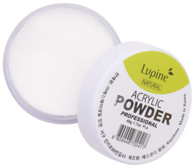 루핀 아크릴 네일 파우더 48g, 내추럴, 1개