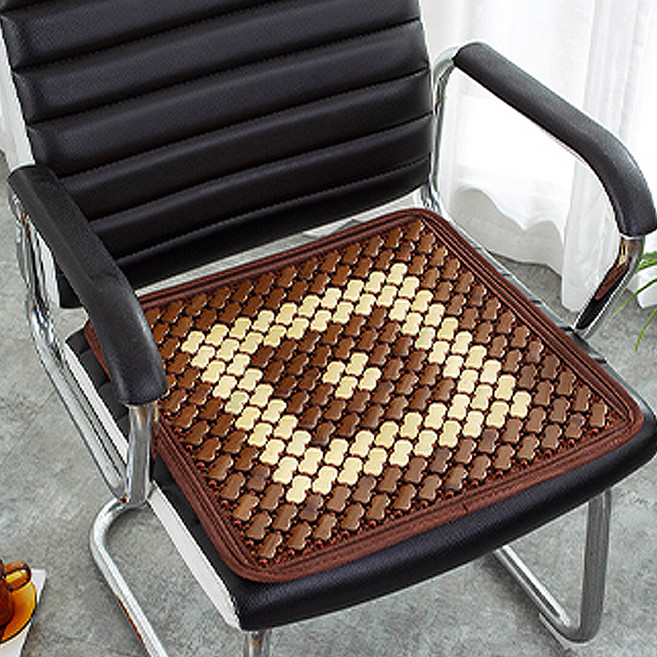 대나무 사무실 의자 방석 YT_RA1827, E타입