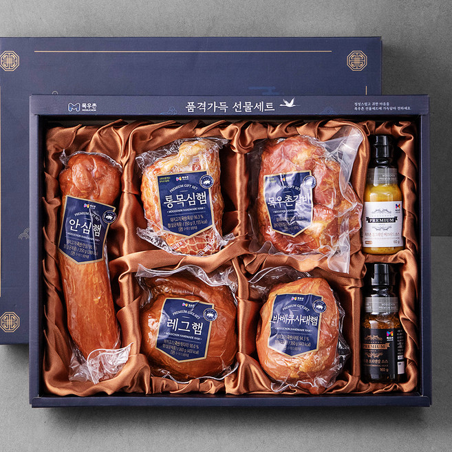 목우촌 품격가득 수제 1호 햄 선물세트, 1세트, 2040g